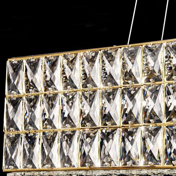 Κρεμαστό φωτιστικό LED APP1566-CP Gold