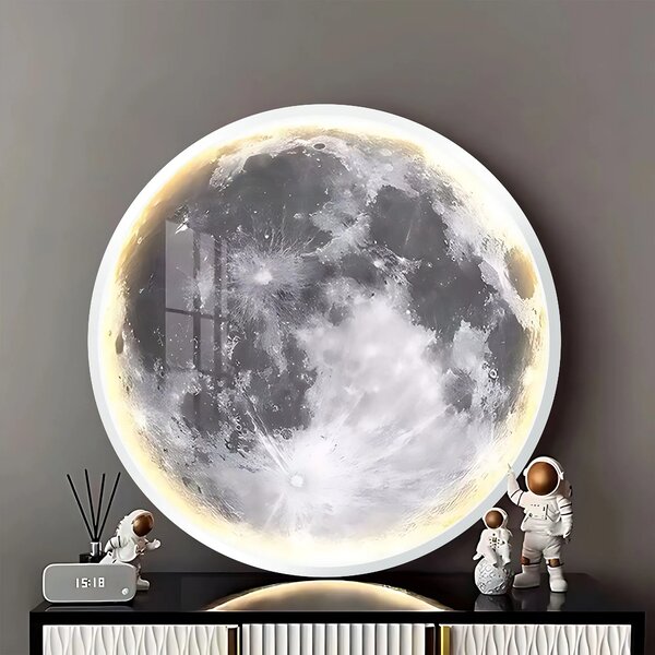 Φωτιστικό τοίχου APP1806-CW Moon LED White