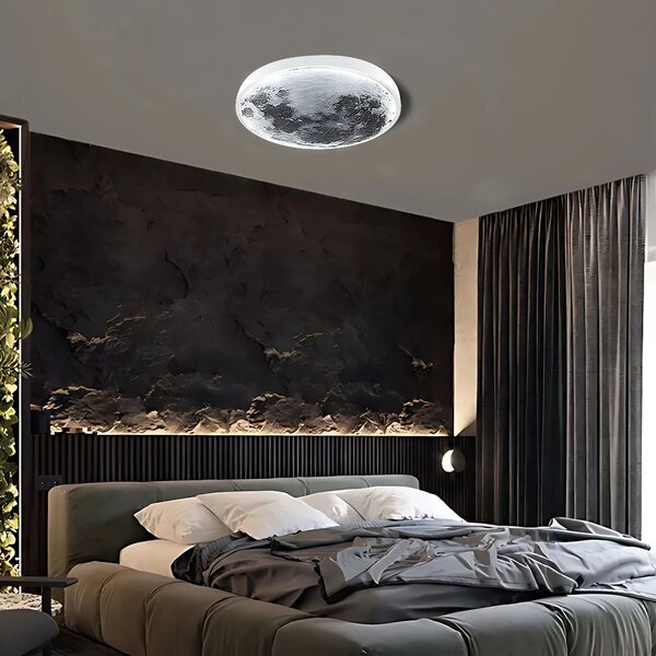 Φωτιστικό τοίχου APP1806-CW Moon LED White