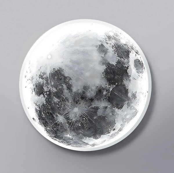 Φωτιστικό τοίχου APP1806-CW Moon LED White