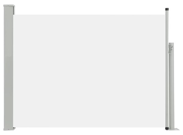 VidaXL Σκίαστρο Πλαϊνό Συρόμενο Βεράντας Κρεμ 100 x 500 εκ