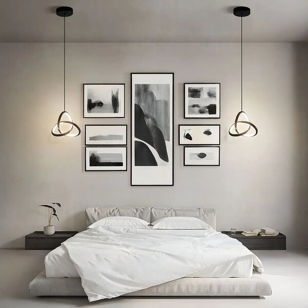 Λάμπα LED APP1784-CP BLACK