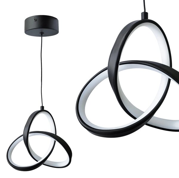 Λάμπα LED APP1784-CP BLACK