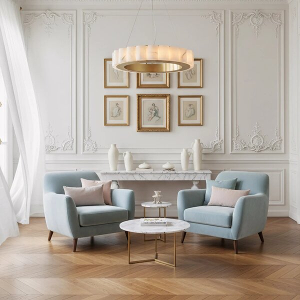Λάμπα APP1801-CP 50 cm Brush Gold