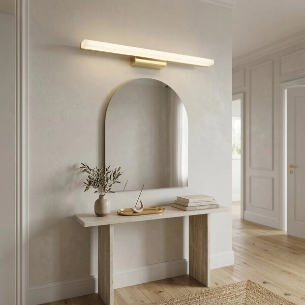 ΦΩΤΙΣΤΙΚΟ ΤΟΙΧΟΥ ΜΠΑΝΙΟΥ LED 60CM APP1849-1W GOLD