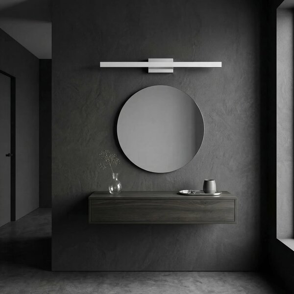 ΦΩΤΙΣΤΙΚΟ ΤΟΙΧΟΥ ΜΠΑΝΙΟΥ LED 80CM APP1847-1W CHROM