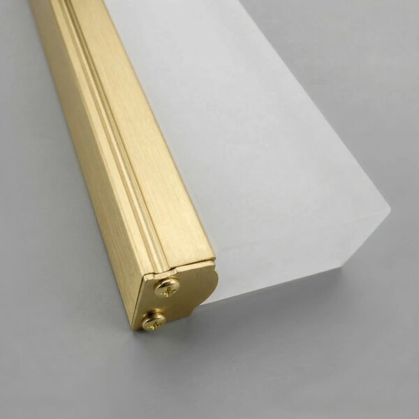 ΦΩΤΙΣΤΙΚΟ ΤΟΙΧΟΥ ΜΠΑΝΙΟΥ LED 42CM APP1851-1W BRUSH GOLD