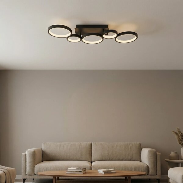 Φωτιστικό οροφής LED APP1913-C Black