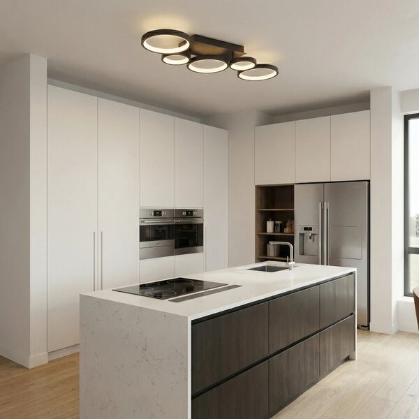 Φωτιστικό οροφής LED APP1913-C Black