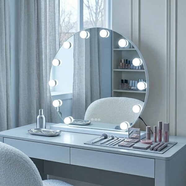 ΚΑΘΡΕΦΤΗΣ ΤΟΙΧΟΥ LED HOLLYWOOD White 50 cm