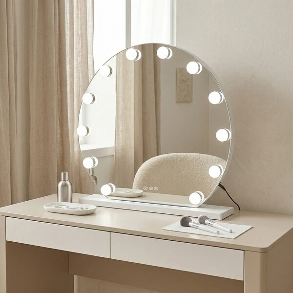 ΚΑΘΡΕΦΤΗΣ ΤΟΙΧΟΥ LED HOLLYWOOD White 50 cm