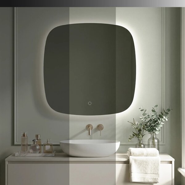 ΚΑΘΡΕΦΤΗΣ ΤΟΙΧΟΥ LED 70x70cm TOP