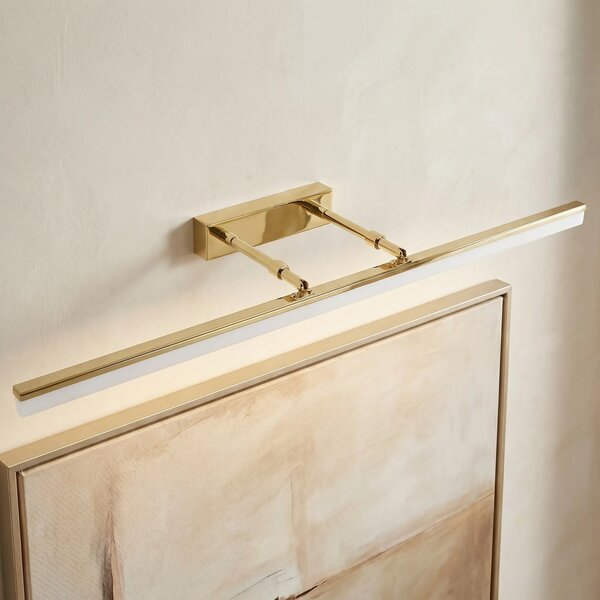 Επιτοίχο φωτιστικό μπάνιου LED APP1874-1W 80cm GOLD