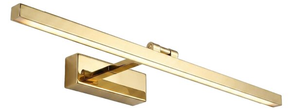 Επιτοίχο φωτιστικό μπάνιου LED APP1862-1W 80 cm GOLD