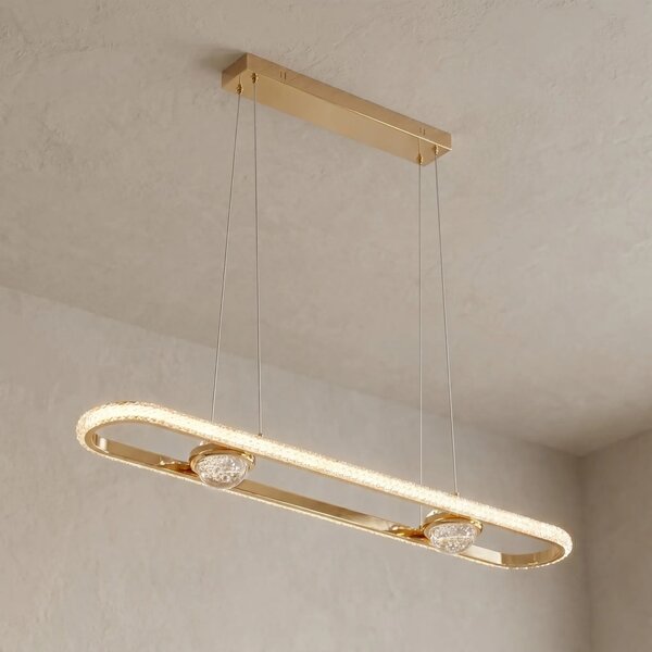 ΚΡΕΜΑΣΤΟ ΦΩΤΙΣΤΙΚΟ ΟΡΟΦΗΣ LED G159-CP GOLD