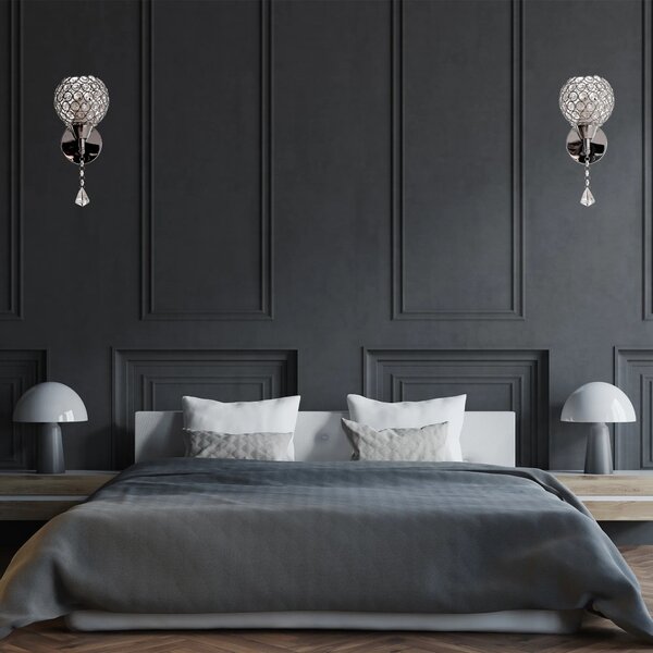 ΦΩΤΙΣΤΙΚΟ ΤΟΙΧΟΥ, GLAMOUR STYLE APP716-1W E27