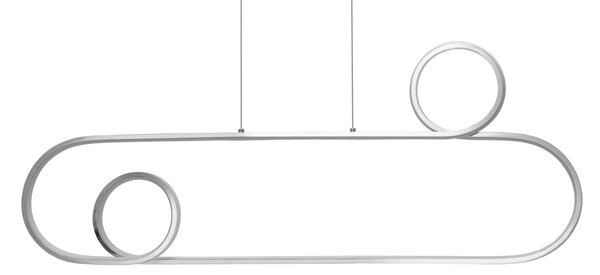 APP810-CP CHROM LED Κρεμαστό φωτιστικό οροφής + τηλεχειριστήριο