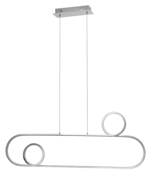 APP810-CP CHROM LED Κρεμαστό φωτιστικό οροφής + τηλεχειριστήριο