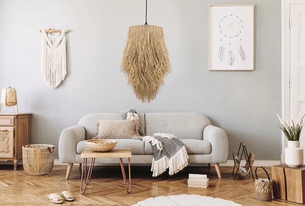 Κρεμαστό φωτιστικό Boho APP1322-1CP