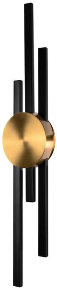 ΦΩΤΙΣΤΙΚΟ ΤΟΙΧΟΥ LED APP1437-W BLACK GOLD