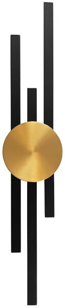 ΦΩΤΙΣΤΙΚΟ ΤΟΙΧΟΥ LED APP1437-W BLACK GOLD