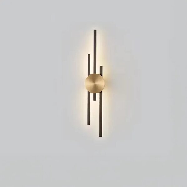 ΦΩΤΙΣΤΙΚΟ ΤΟΙΧΟΥ LED APP1437-W BLACK GOLD
