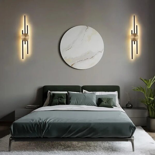 ΦΩΤΙΣΤΙΚΟ ΤΟΙΧΟΥ LED APP1437-W BLACK GOLD