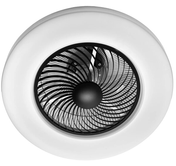Πολυέλαιος με ανεμιστήρα Λάμπα APP1552-C BLACK ανεμιστήρας