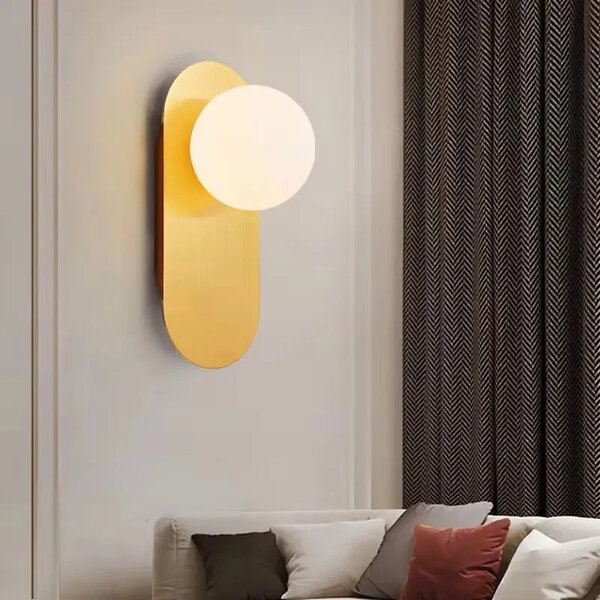 Φωτιστικό τοίχου APP1587-1W Gold