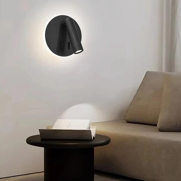 Φωτιστικό τοίχου APP1614-1W black