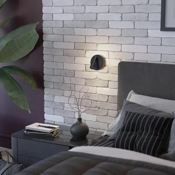 Φωτιστικό τοίχου APP1614-1W black