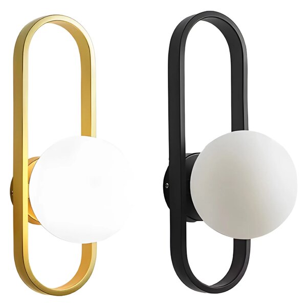 ΦΩΤΙΣΤΙΚΟ ΤΟΙΧΟΥ SCALL APP1756-1W BRUSH GOLD WHITE