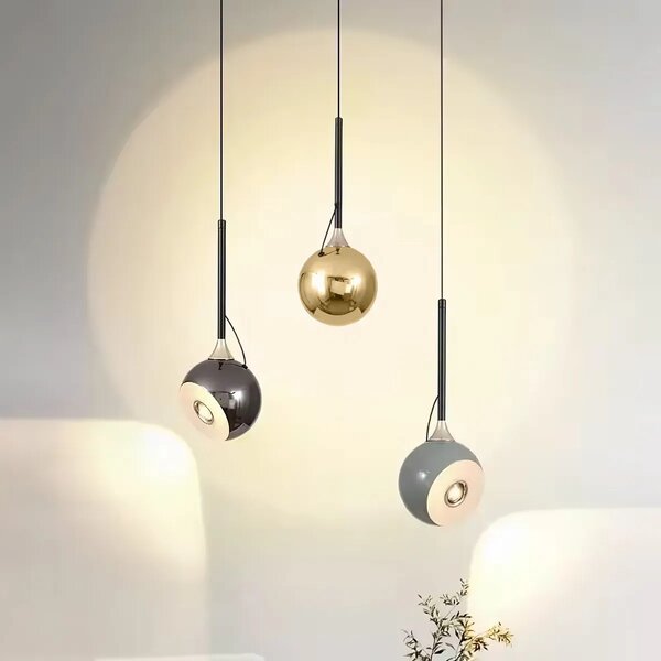 Κρεμαστό φωτιστικό LED G087-1CP BLACK CHROME