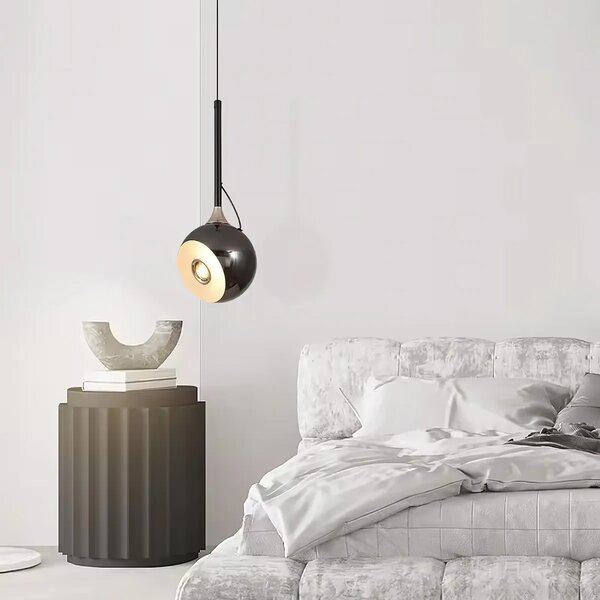 Κρεμαστό φωτιστικό LED G087-1CP BLACK CHROME