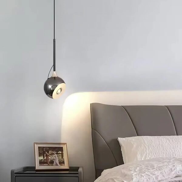 Κρεμαστό φωτιστικό LED G087-1CP BLACK CHROME