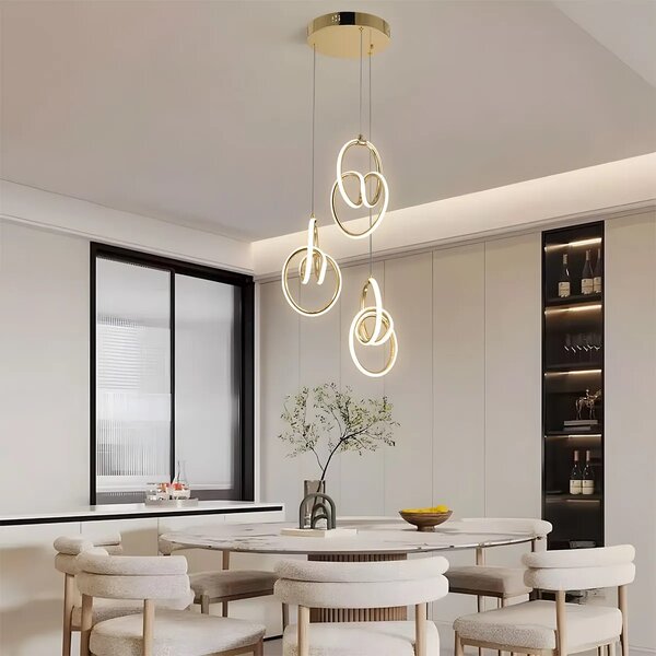 Φωτιστικό οροφής LED G082-3CPR Gold