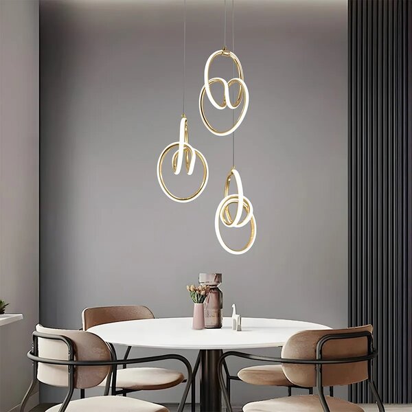 Φωτιστικό οροφής LED G082-3CPR Gold