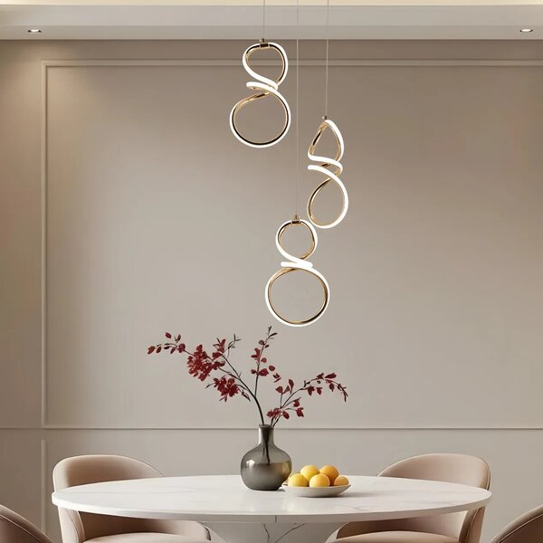 Φωτιστικό οροφής LED G073-3CPR Gold