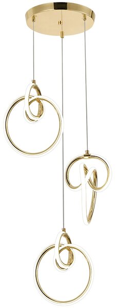 Φωτιστικό οροφής LED G072-3CPR Gold