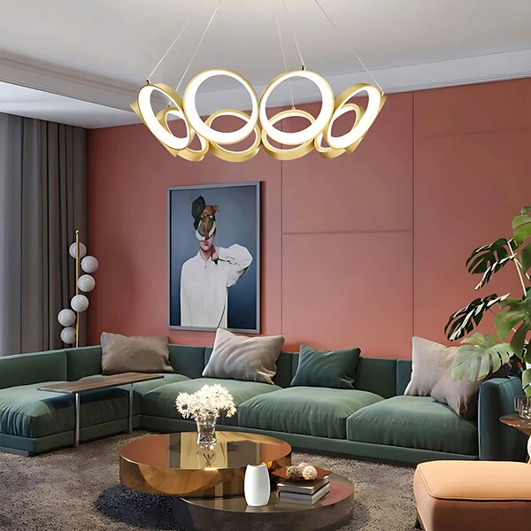 Λάμπα LED APP1800-CP Brush Gold