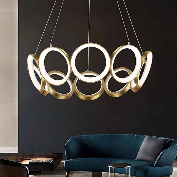 Λάμπα LED APP1800-CP Brush Gold