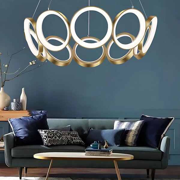 Λάμπα LED APP1800-CP Brush Gold