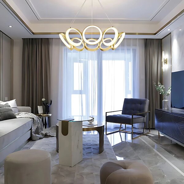 Λάμπα LED APP1800-CP Brush Gold