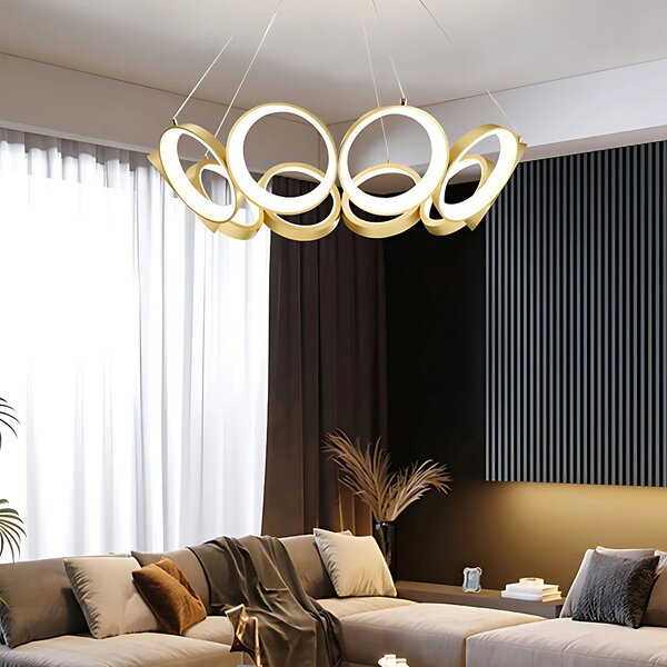 Λάμπα LED APP1800-CP Brush Gold