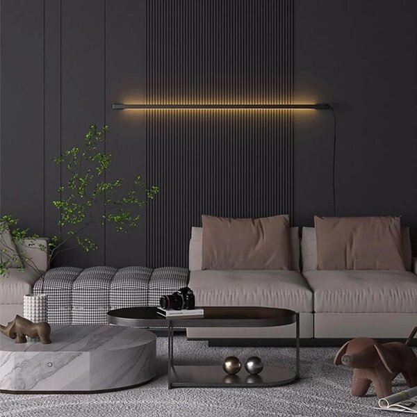 ΦΩΤΙΣΤΙΚΟ ΤΟΙΧΟΥ LED LHJ064-W 100cm BLACK