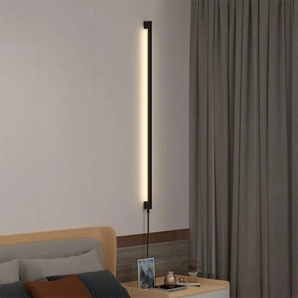 ΦΩΤΙΣΤΙΚΟ ΤΟΙΧΟΥ LED LHJ064-W 100cm BLACK