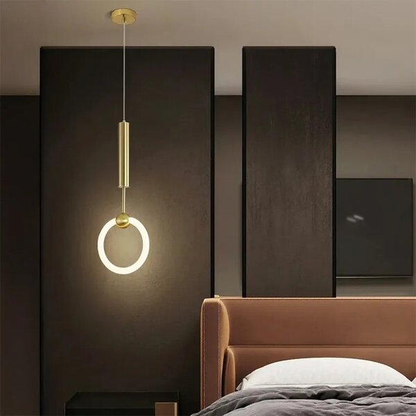 Φωτιστικό οροφής LED LHJ059-1CP Brush Gold
