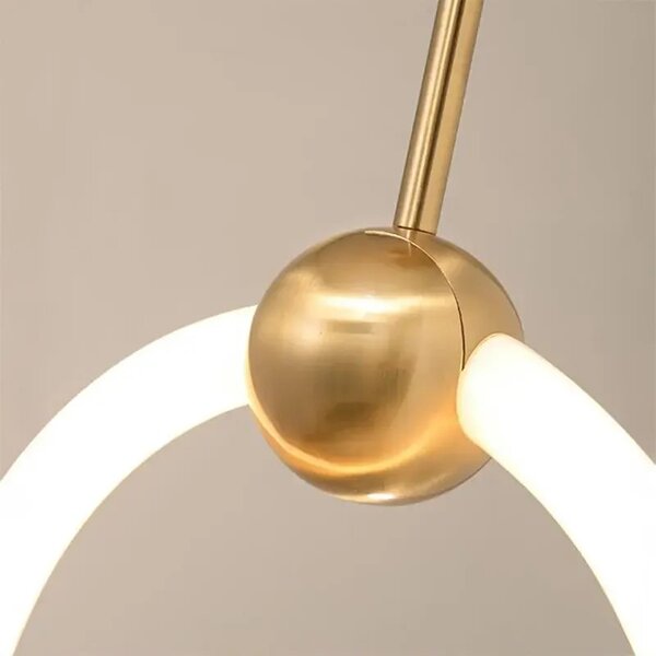 Φωτιστικό οροφής LED LHJ059-1CP Brush Gold