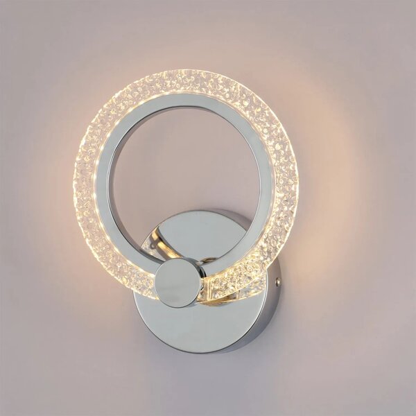 ΦΩΤΙΣΤΙΚΟ ΤΟΙΧΟΥ LED LHJ067-W CHROME