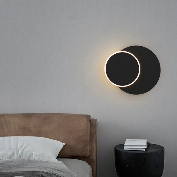 ΦΩΤΙΣΤΙΚΟ ΤΟΙΧΟΥ LED LHJ082-W BLACK
